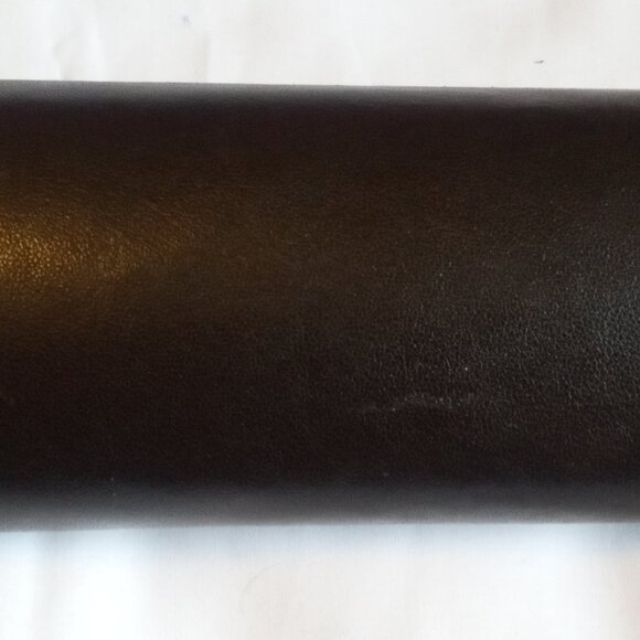 Ellen Tracy Designer Fashion Brown Clam Shell Hard Eye Glasses Sunglasses Case - Picture 3 of 4